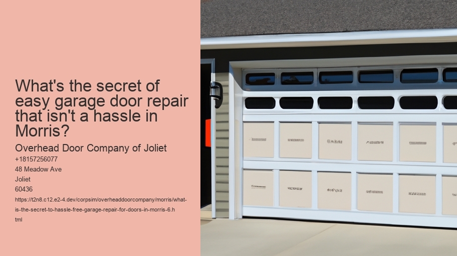 What is the secret to Hassle-Free Garage Repair for Doors in Morris?
