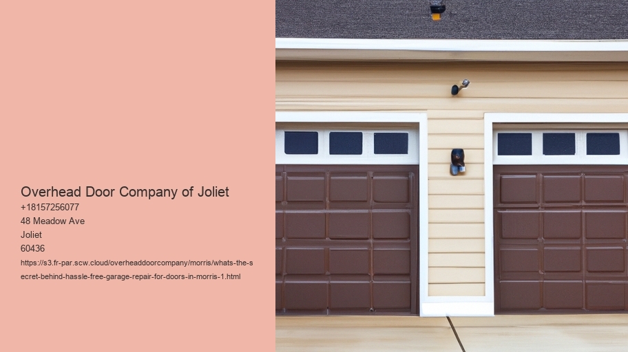What's the secret behind hassle-free Garage Repair for Doors in Morris?